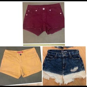 Size 1 short bundle lot